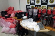 PCMG prende sete pessoas e apreende grande quantidade de cocaína em BH